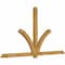 Ekena Millwork Redmond Rough Sawn Timber Gable Bracket, Western Red Cedar, 108"W x 58"H x 4"D x 4"F, 13/12 Pitch GBW108X58X0404RED00RWR - alternate 5